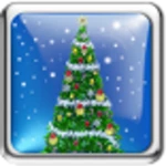 christmas tree live wallpaper android application logo